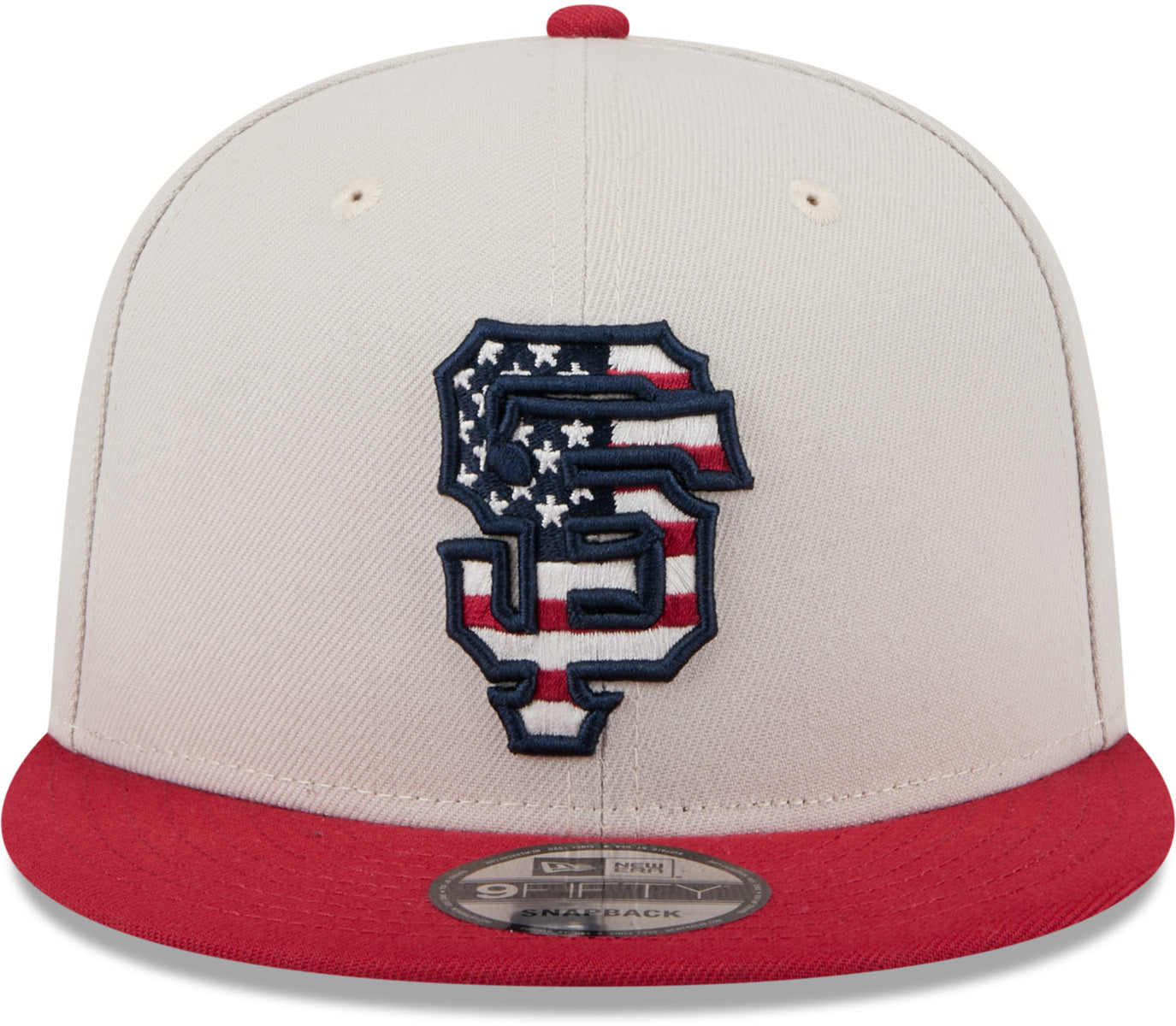 San Francisco Giants New Era 9Fifty MLB 2024 July 4th Snapback Cap - Official Team Logo Baseball Hat for Men & Women - Perfect for Game Day, Fourth of July Celebrations & Casual Streetwear