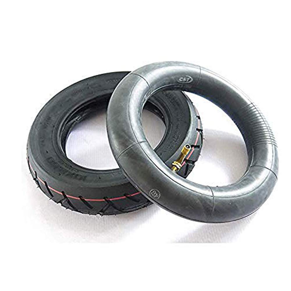 Yifant 10 Inch Electric Scooter Replacement Tires - 10x2 Inner Tube & 10x2.5 Outer Tire, Thickened Anti-Slip Design for Enhanced Safety - Perfect for Commuting, Campus Travel and Urban Mobility