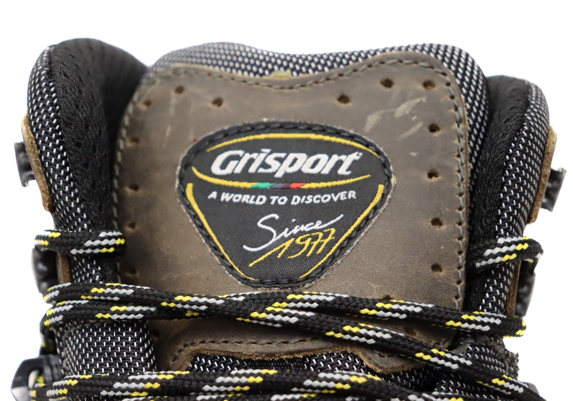 Grisport Men's Pinnacle Mid Waterproof Hiking Boots - Italian Made Leather Outdoor Boots for Trekking & Mountain Adventures