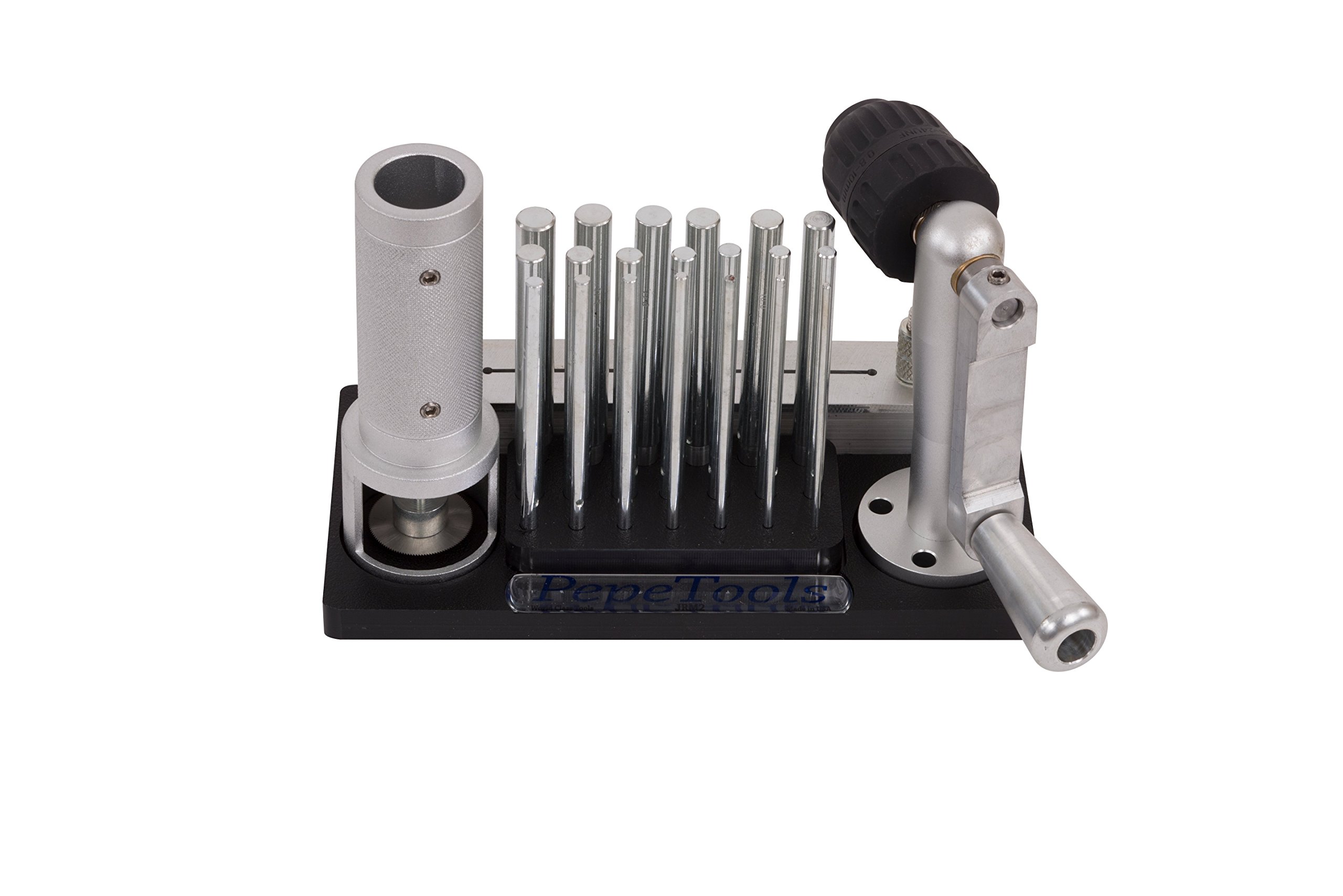 Pepetools 307.70A Professional Jump Ring Maker Kit for Jewelry Making - Create Perfect Jump Rings for Necklaces, Bracelets & DIY Crafts