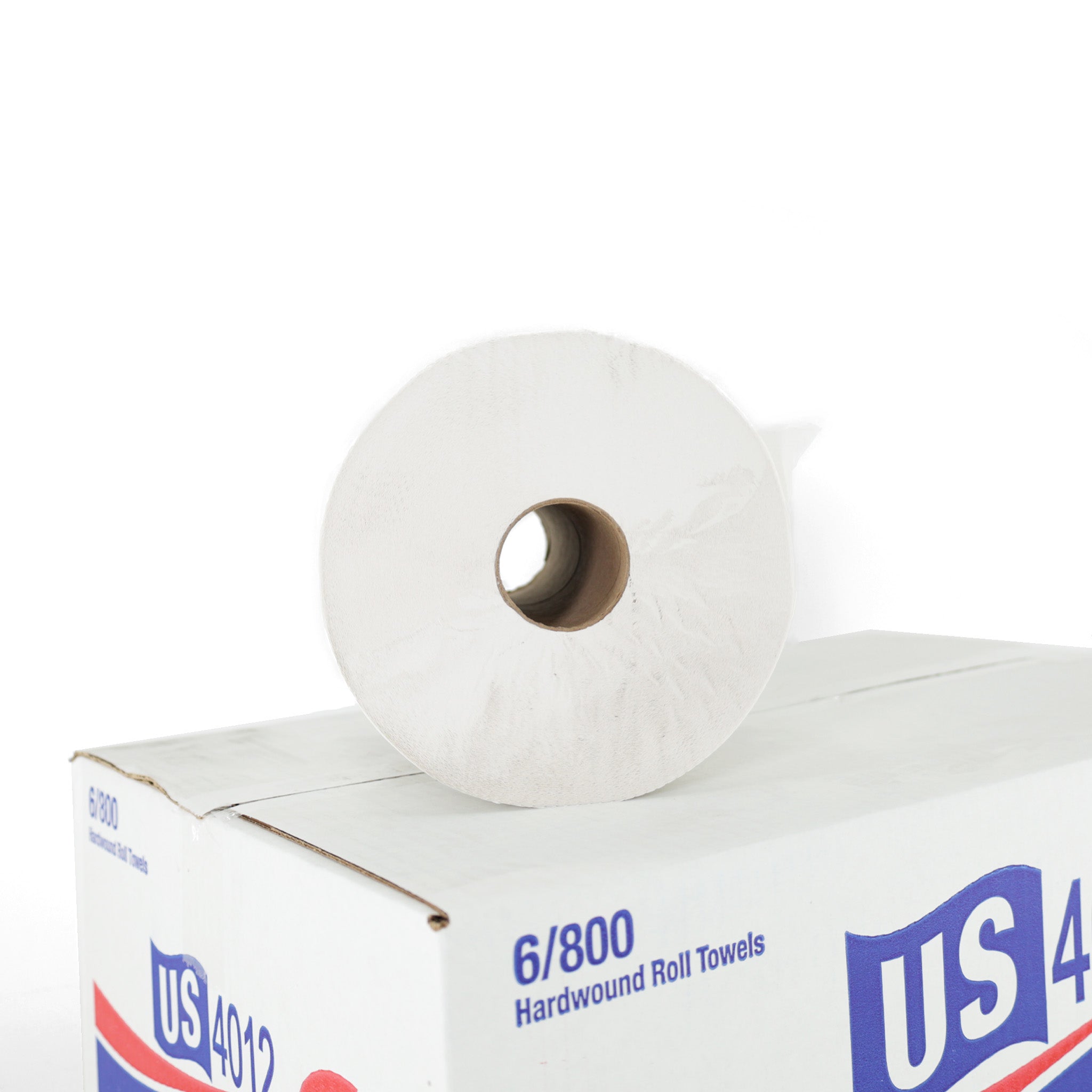 800' White Roll Towel (6/Case) - Bulk Commercial Paper Towels for Restaurants, Kitchens & Offices | High-Absorbency Disposable Towels for Cleaning & Spills