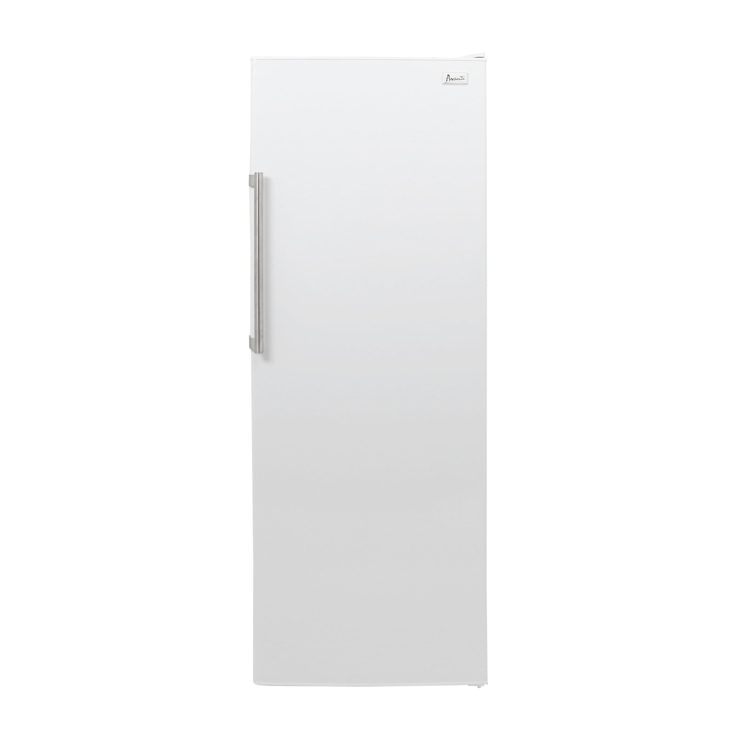 Avanti AV1081VFK0W 11 Cubic Feet Vertical Freezer - White, Energy Efficient Upright Deep Freezer for Home, Garage & Commercial Use (10.8 Cu. Ft Capacity) - Perfect for Storing Frozen Foods, Ice Cream & Bulk Meats