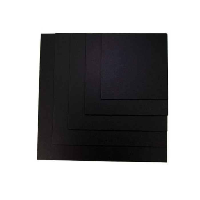 Premium Square Cake Boards - 12 Inch Black Disposable Cake Base for Birthday, Wedding & Party Desserts - Sturdy & Durable for Professional Baking & Decorating