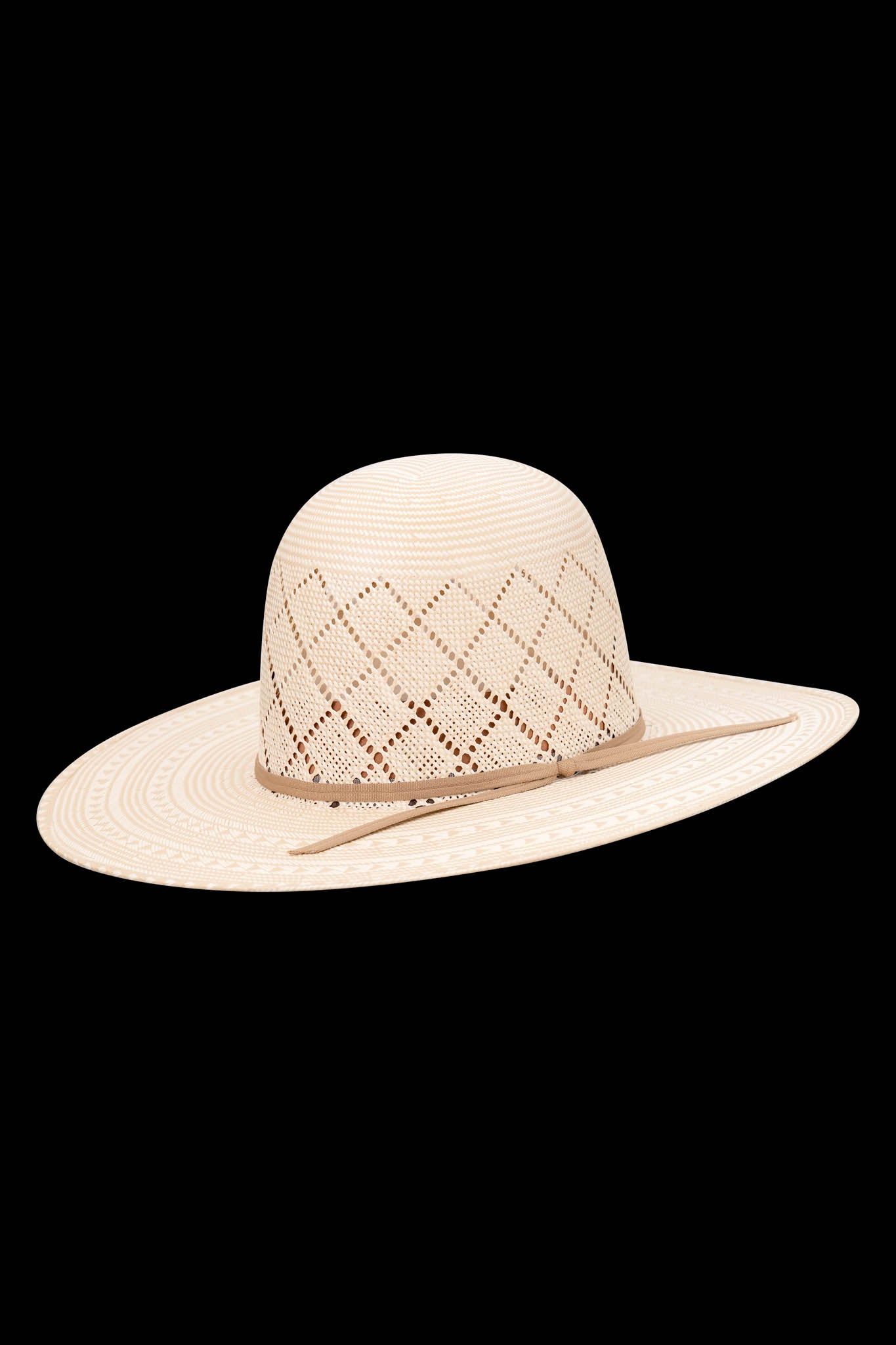 Denver Open Crown Straw Hat - 30X Quality Cowboy Hat for Men & Women - Western Style Sun Protection for Outdoor, Rodeo, and Summer Activities
