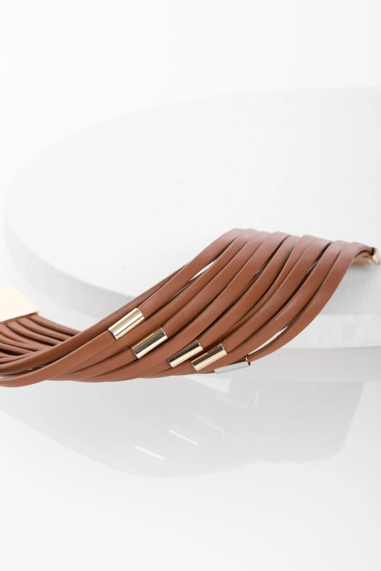 Eco-Friendly Multi Strand Vegan Leather Bracelet for Women - Stylish Boho Accessory for Everyday Wear & Casual Outfits
