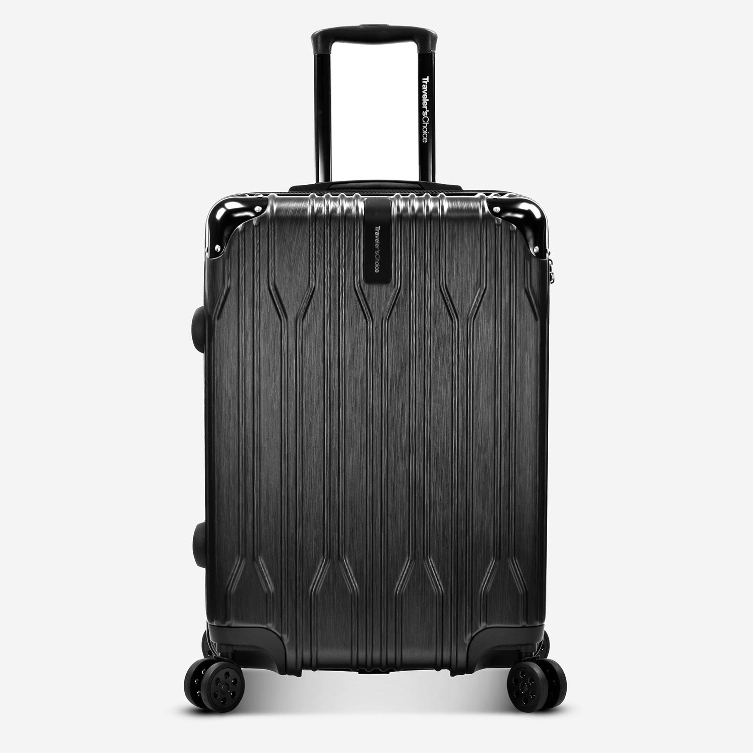 Bell Weather Medium Checked Luggage - Lightweight Durable Suitcase for Travel, Business Trips & Weekend Getaways | Carry-On & Checked Bag Option