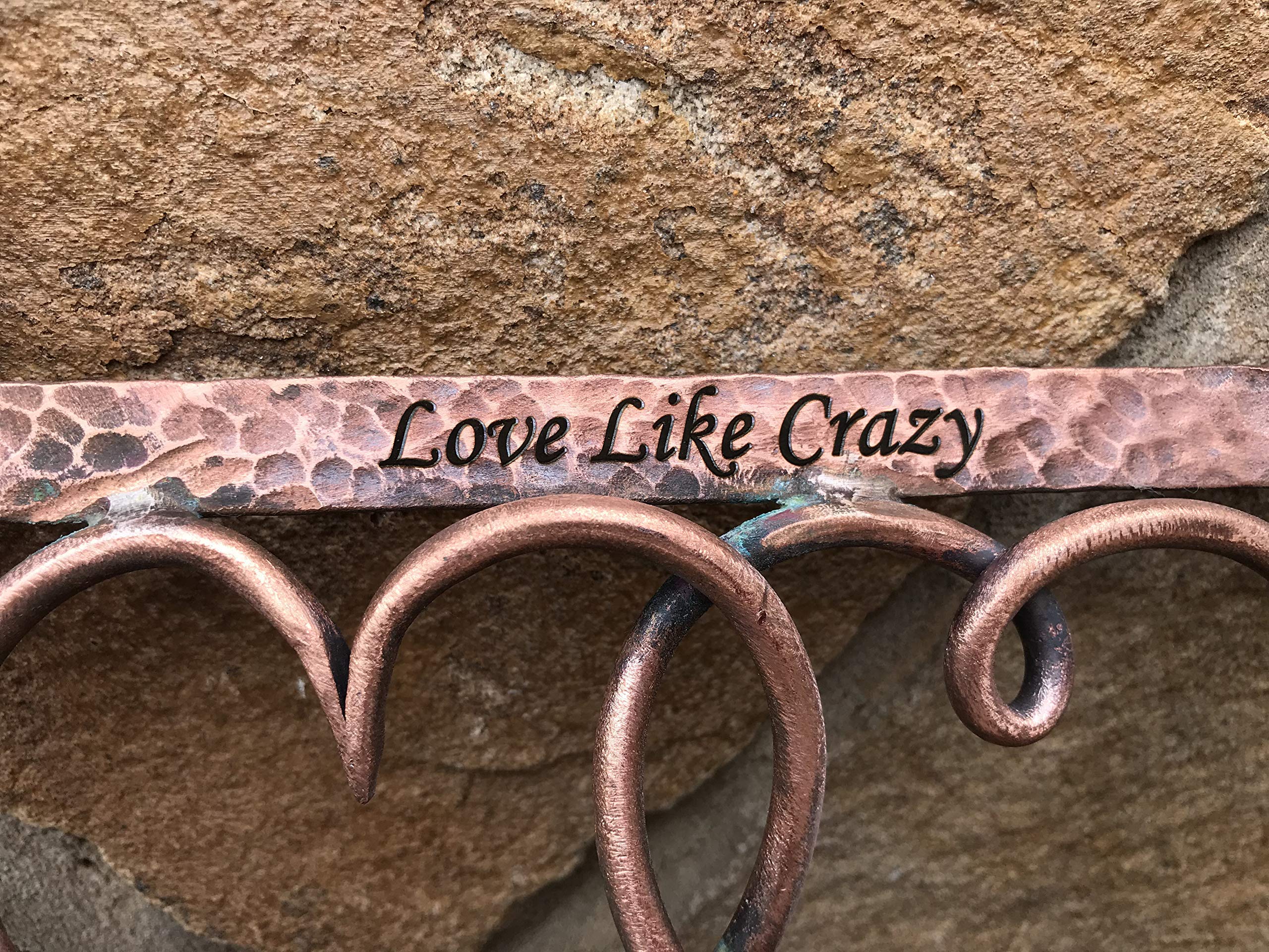 Handmade Copper Heart Frame - Romantic 7th Anniversary Gift for Him, Unique Copper Decor for Home & Office - Perfect for Weddings, Anniversaries & Special Occasions