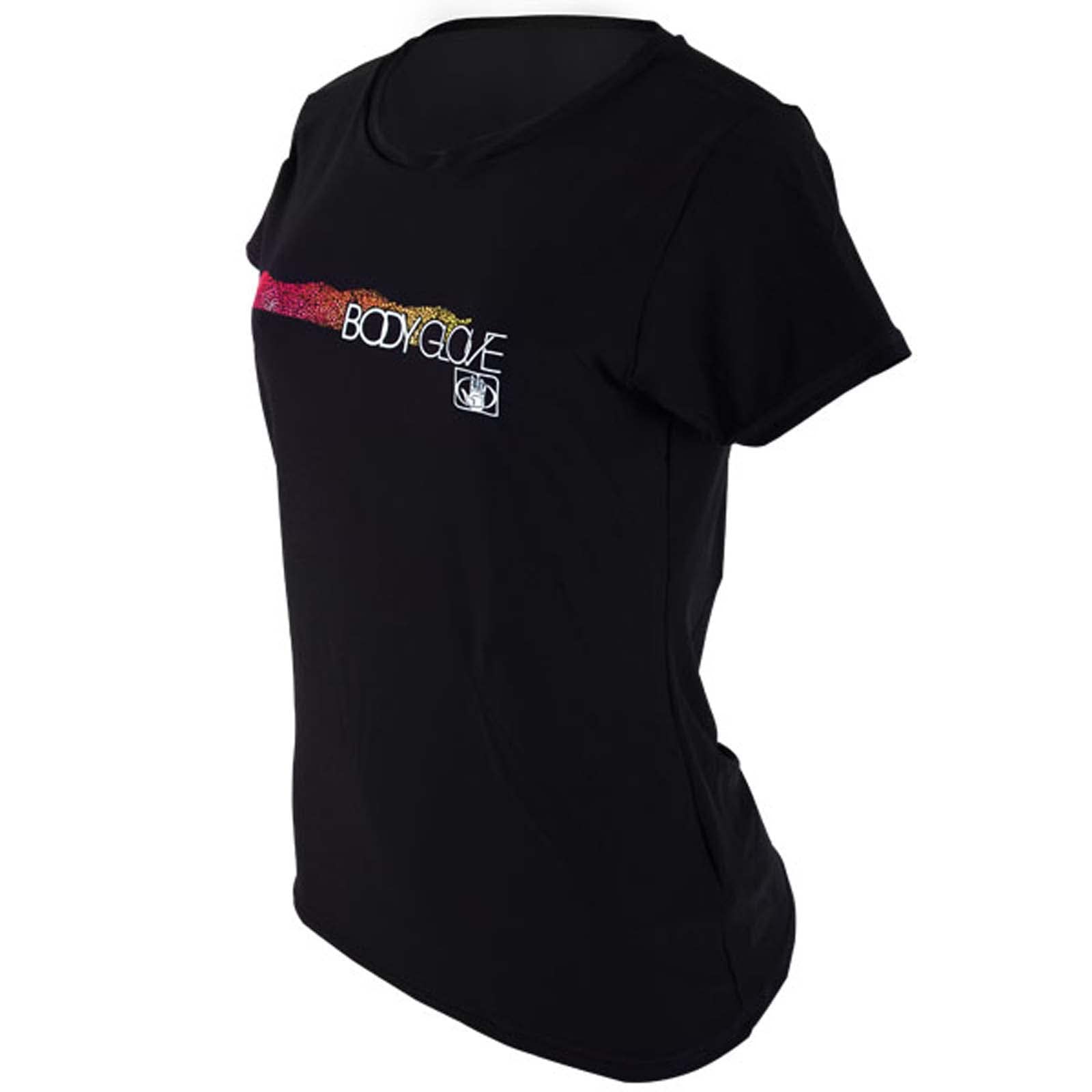 Body Glove Women's Short Sleeve Loose Fit Rashguard UPF 50+ Sun Protection Swim Shirt for Surfing, Swimming & Beach Activities