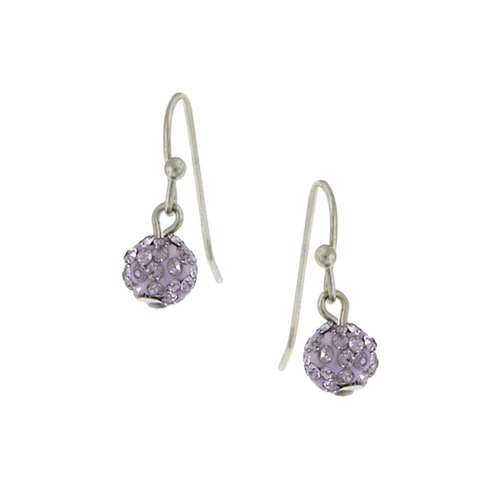 Silver Tone And Crystal Clear