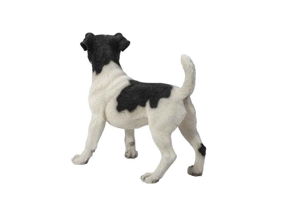 Standing Jack Russell Terrier Dog Statue - Handcrafted Home Decor for Pet Lovers | Perfect for Living Room, Garden & Office Display