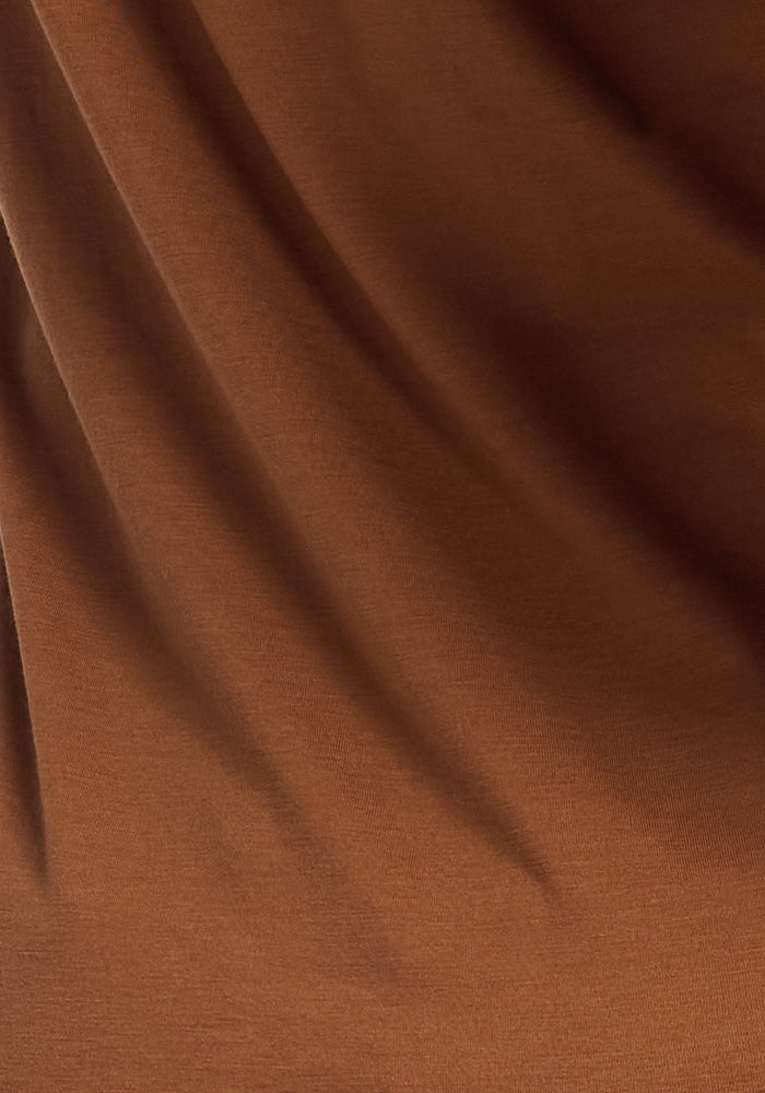 Layla Women's V-Neck Blouse in Sahara Dust - Casual Chic Tops for Work, Date Night & Everyday Wear