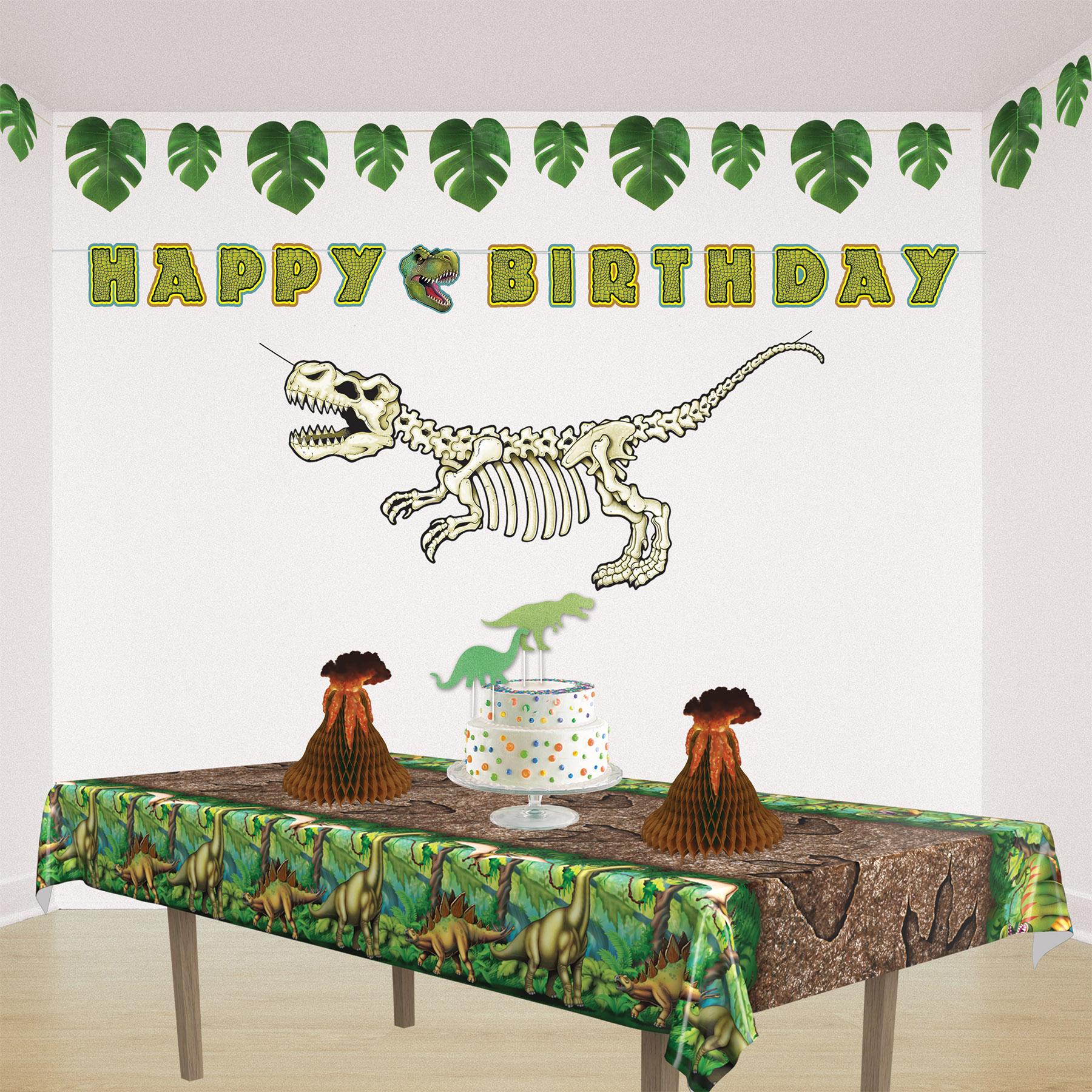 12 Pack Dinosaur Party Table Covers - Colorful Jurassic Theme Decor for Birthday, Baby Shower & Kids Events - Waterproof & Disposable Party Supplies