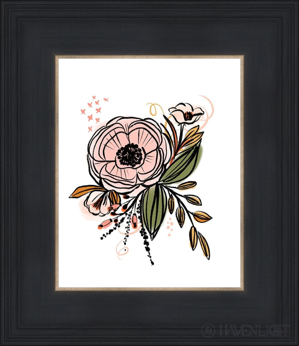 Flowers 2 By Rhonna Farrer - Beautiful Floral Art Prints for Home Decor, Wall Art & Gift Ideas | Perfect for Living Room, Bedroom & Office Decorations