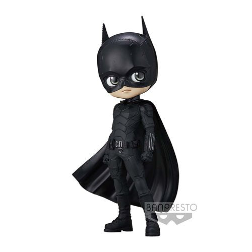 DC The Batman Movie Q Posket Batman (Version A) Collectible Figure - Cute Anime-Style Statue for Display, Gifts, and DC Fans
