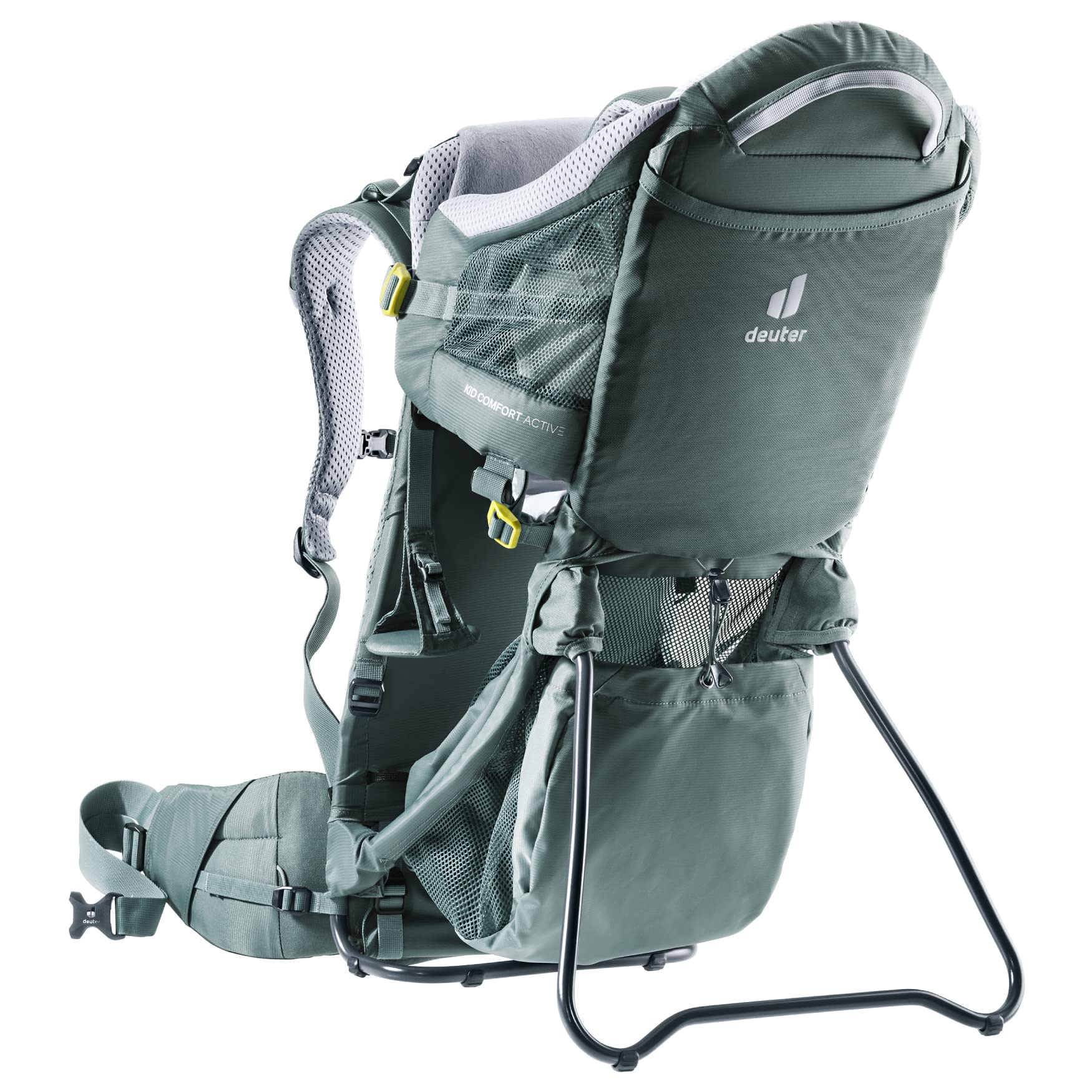 Deuter Kid Comfort Child Carrier Hiking Backpack - Active Standard Fit & Active SL Women's Fit - Teal Blue - Perfect for Outdoor Adventures, Hiking, and Family Travel