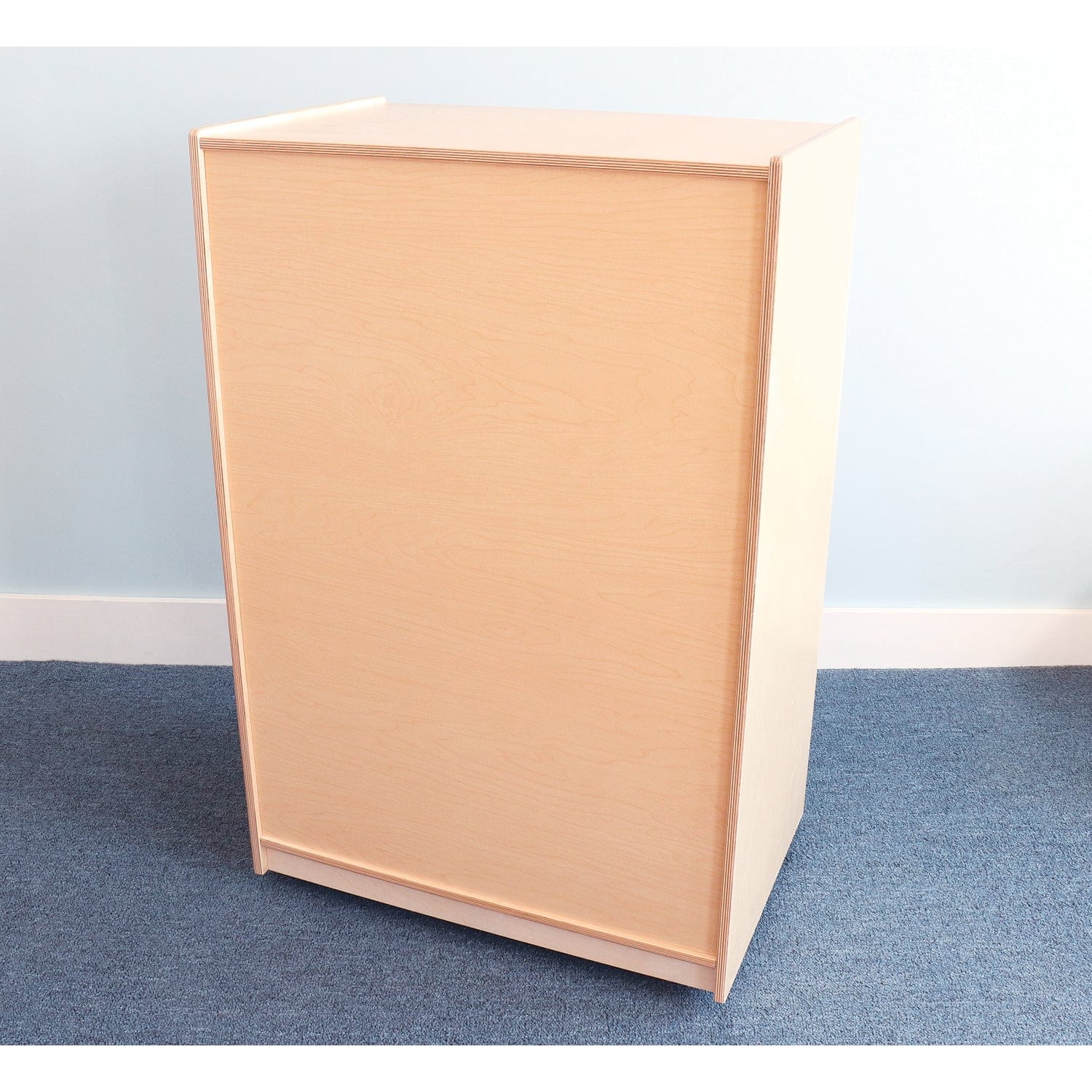 10-Cubby Mobile Tray Storage Cabinet - Rolling Organizer for Classroom, Office, or Playroom - Perfect for School Supplies, Toys, and Craft Storage