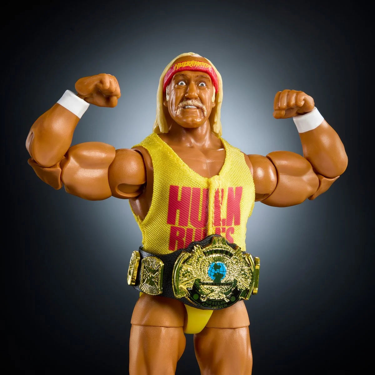 Hulk Hogan WWE Elite Collection Action Figure - Greatest Hits Series - Wrestling Memorabilia for Collectors & Fans - Perfect for Display, Gifts & Play Battles