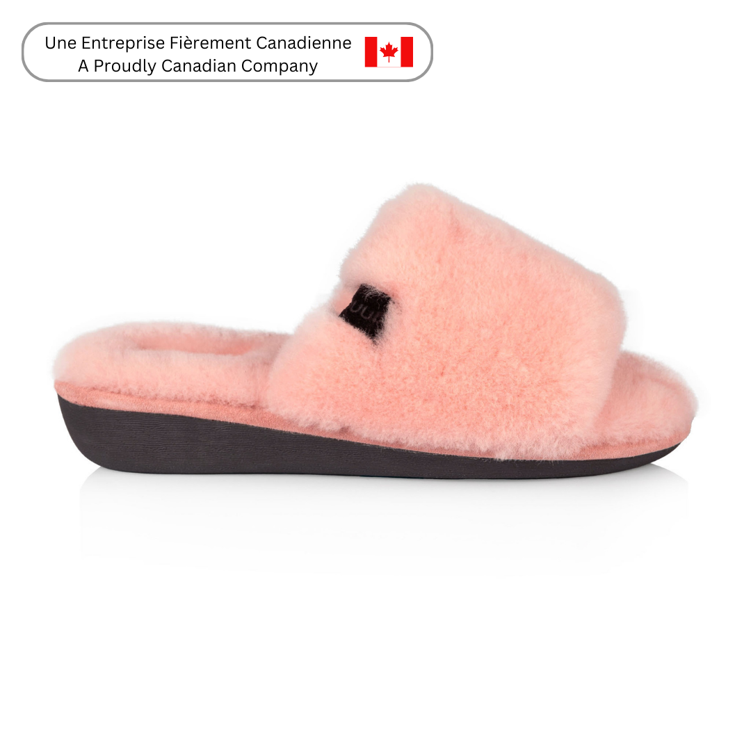 Steph Women's Comfortable Summer Sandals - Lightweight Casual Pink Flip Flops for Beach, Pool, and Outdoor Walking