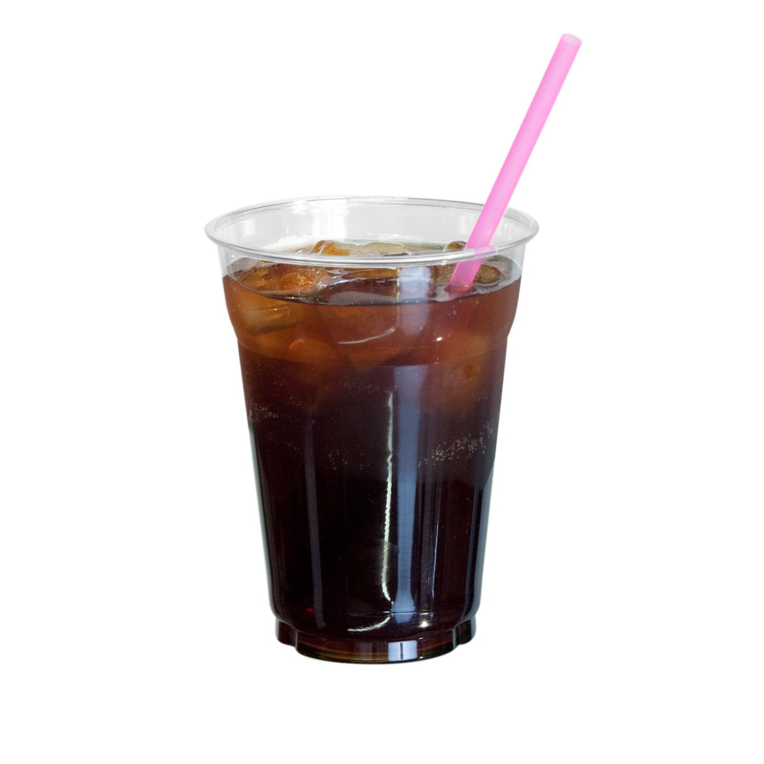 500-Pack 14oz Clear Plastic Party Cups - Disposable Soft Drink Cups for Parties, BBQs, Picnics & Events - Bulk Case of 500