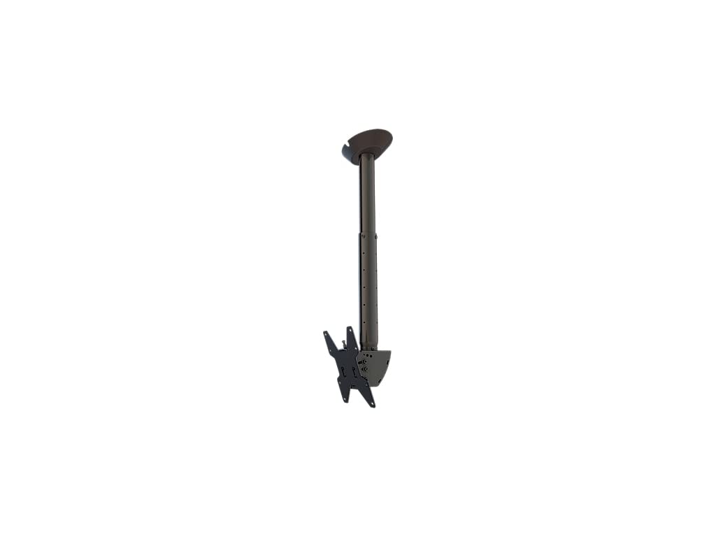 Universal Ceiling Mount Bracket for 13-37 inch TVs - Complete Installation Kit with Tilt Adjustment - Perfect for Living Rooms, Bedrooms & Home Theaters