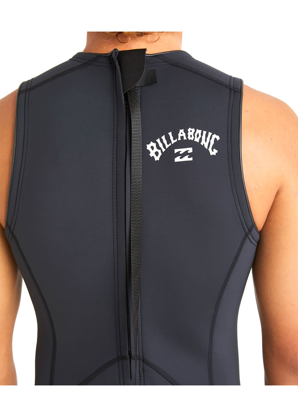 Billabong Men's 2mm Absolute Natural BZ FL Short John Wetsuit for Surfing, Diving & Water Sports - Comfortable Neoprene Wetsuit with UV Protection