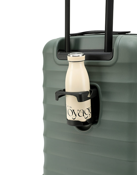 Tosca Interstellar 2.0 20-Inch Carry-On Spinner Suitcase in Moss Green - Perfect for Business Travel & Weekend Getaways