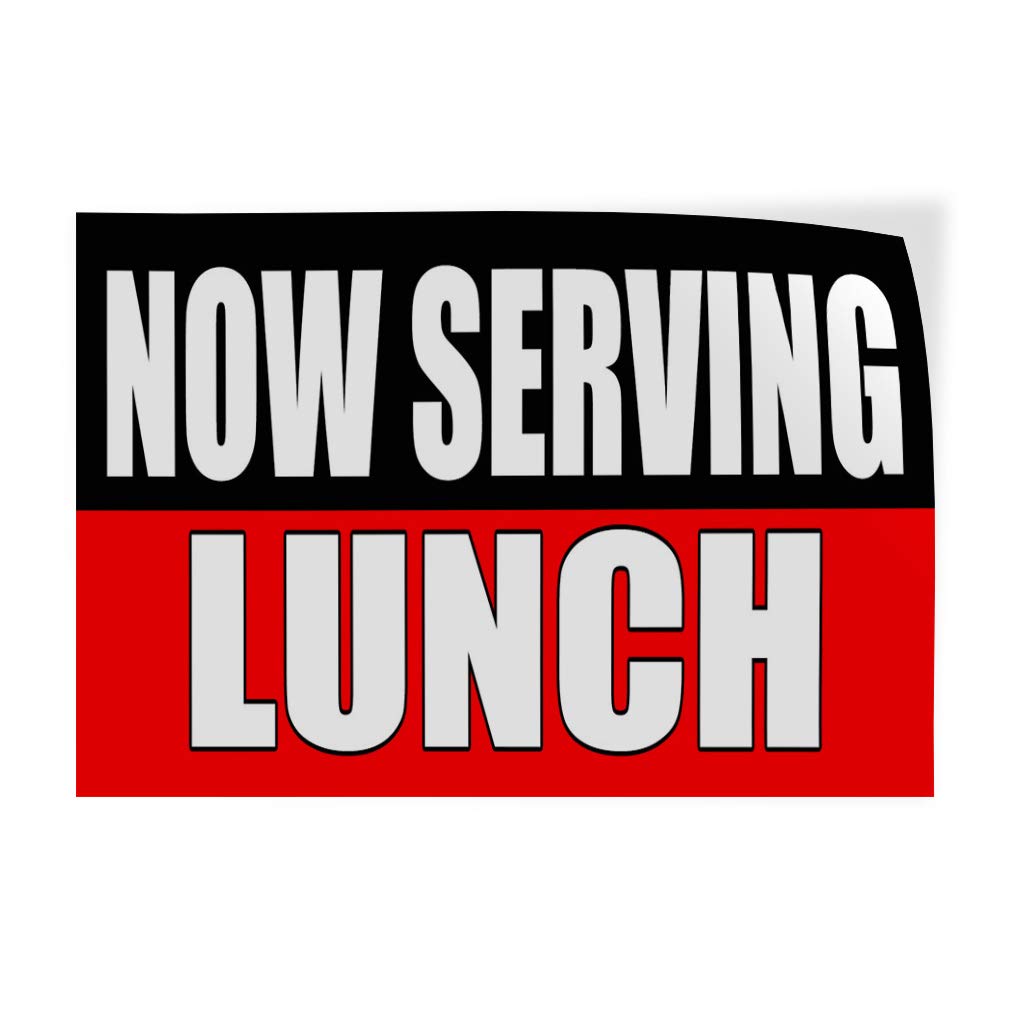 High-Quality Vinyl Decal Stickers for Restaurants & Food Safety - 14x10 Inches, Multiple Sizes Available - Perfect for Lunch Service, Food Fairs & Industrial Safety Signs