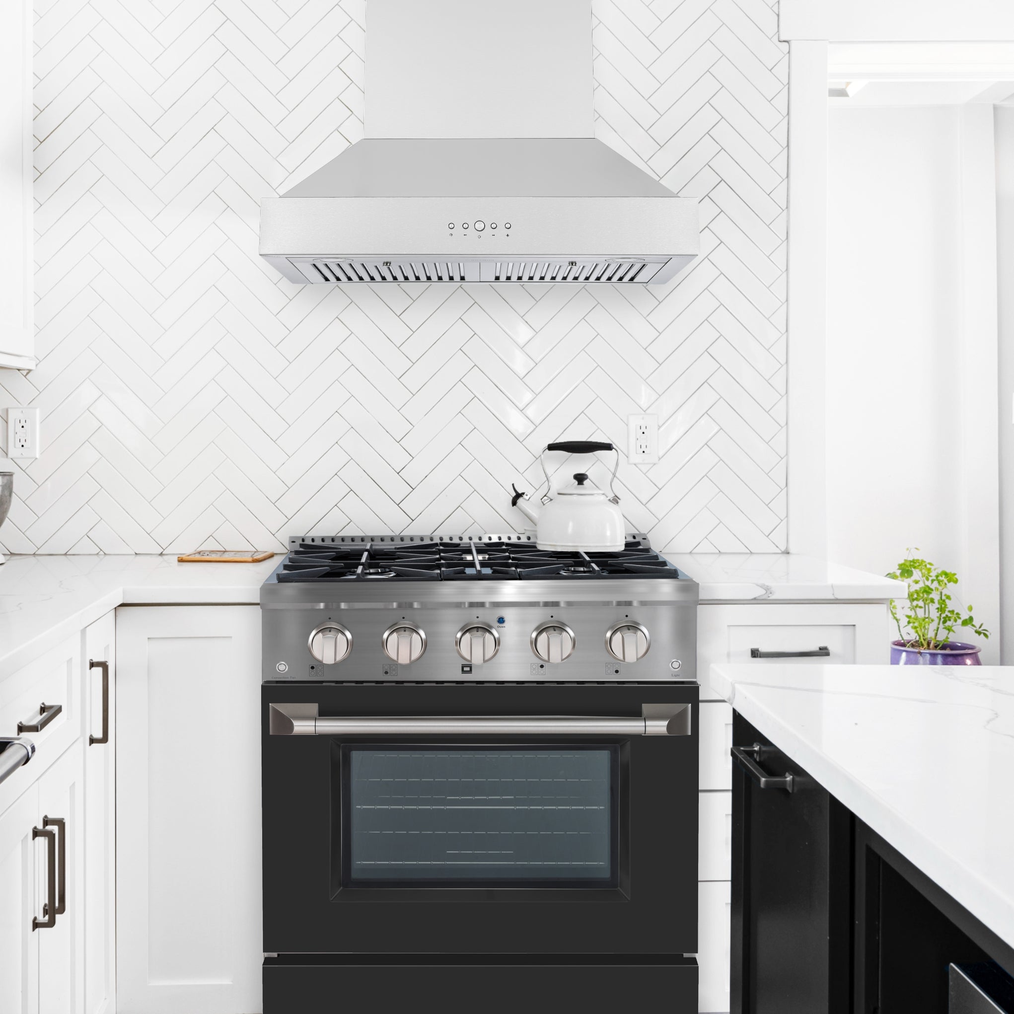 Ancona 2-Piece Kitchen Appliance Set - 30