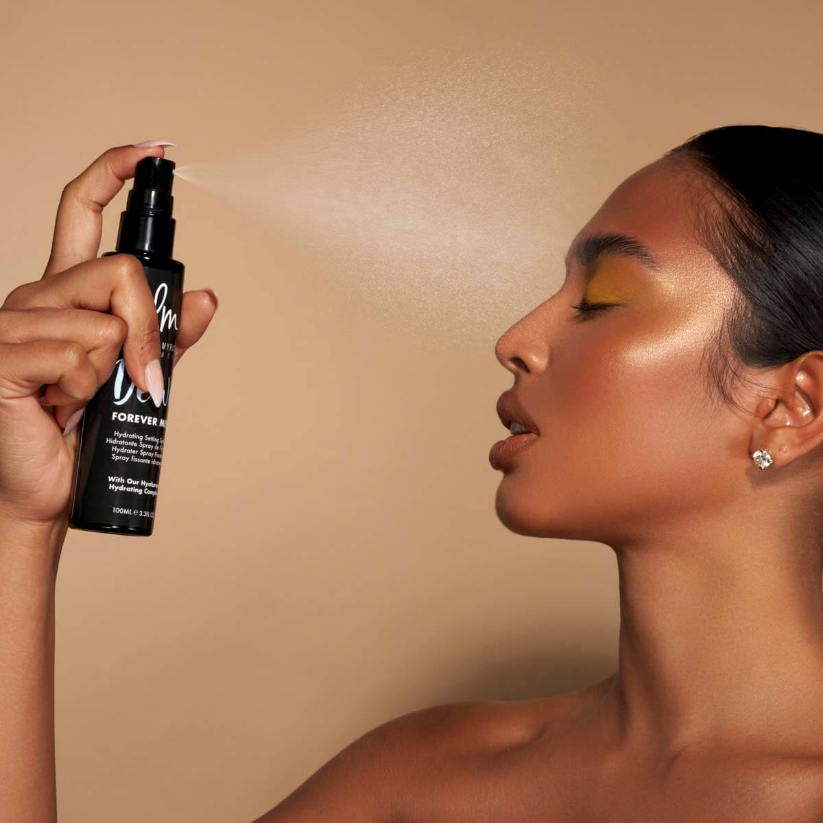 Danessa Myricks Beauty Dewy Forever Mist - Hydrating Face Spray with Hyaluronic Acid for Glowing Skin | Perfect for Makeup Setting & Refresh Throughout the Day