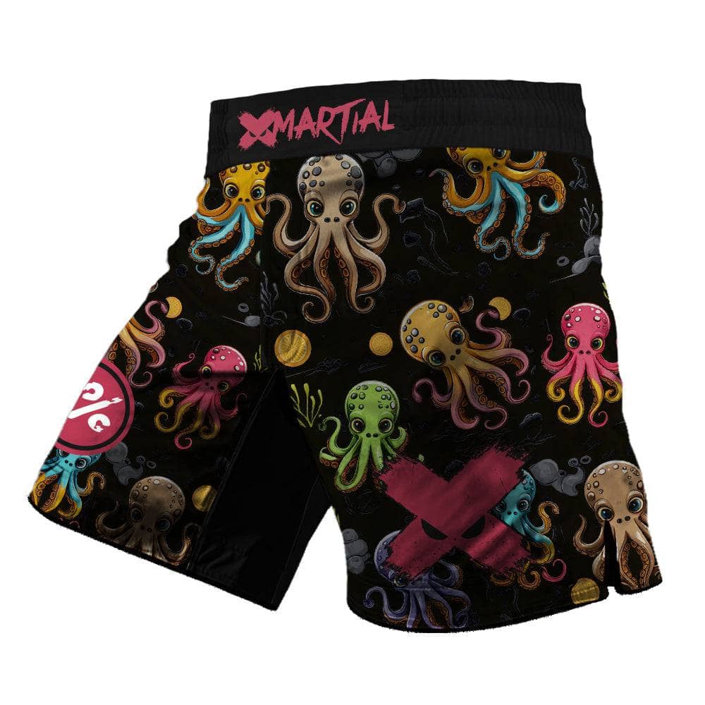 Tentacles 2.0 Hybrid Grappling Shorts - MMA BJJ No-Gi Training Shorts for Men - Perfect for Brazilian Jiu-Jitsu, Wrestling & Combat Sports