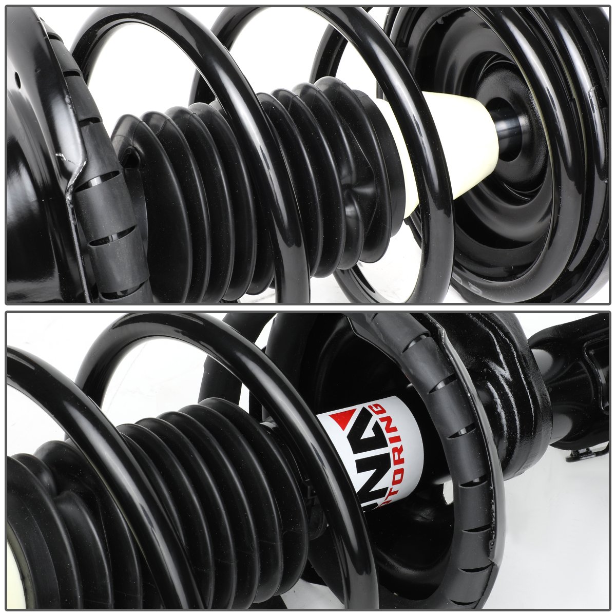 Auto Dynasty Compatible with Honda Civic Pair OE Style Front Coil Spring + Shock Strut 181433 181434 - Perfect for Smooth Ride & Enhanced Suspension Performance