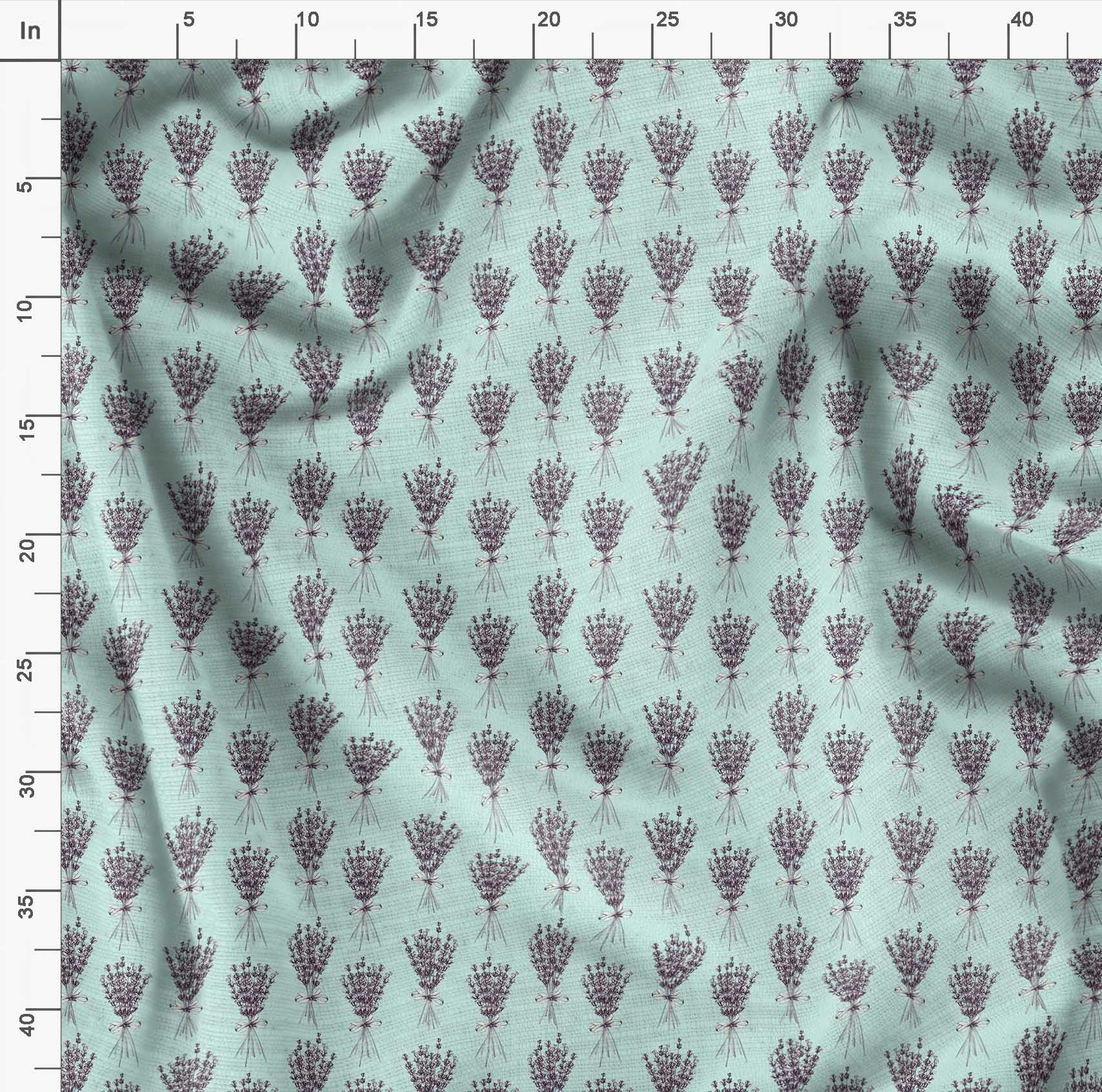 Soimoi Moss Green Georgette Fabric by The Yard - 42 Inch Wide Floral Print Material for Dresses, Blouses & Scarves - Classic Romantic Fabric for Fashion Sewing Projects