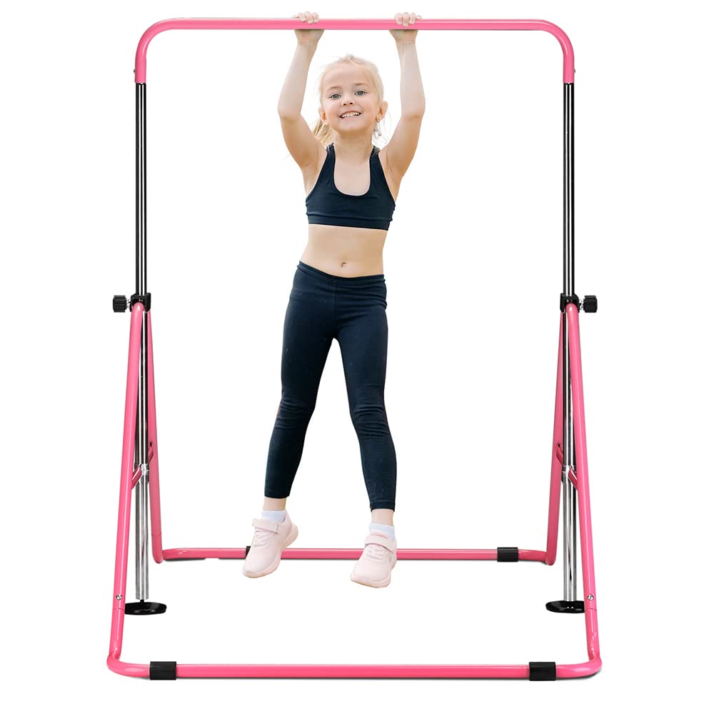 Adjustable Kids Gymnastics Bar - Home Training & Play Equipment