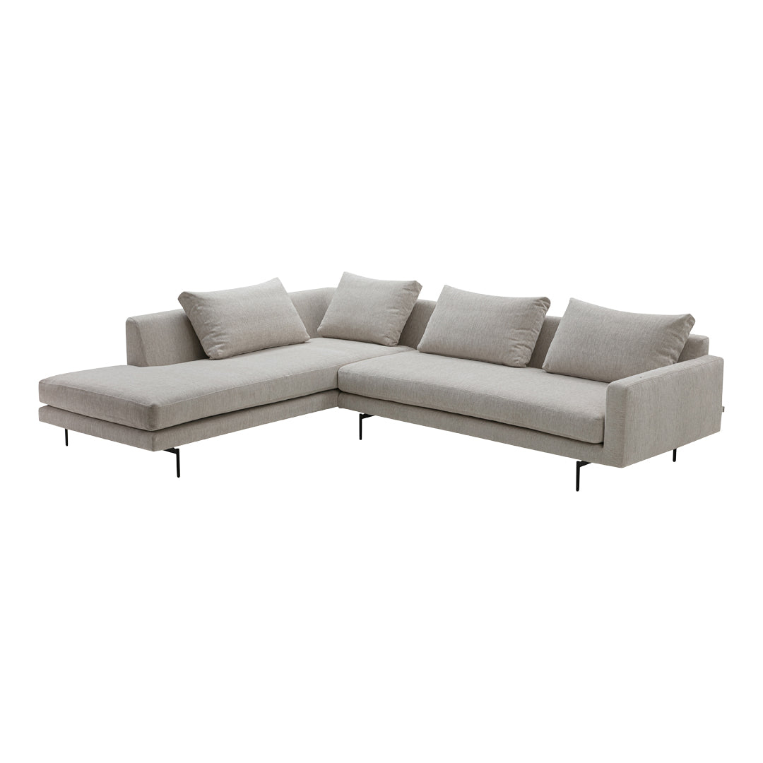 Edge V2 Pre-Configured Sofa Set - Modern Living Room Furniture for Easy Setup | Perfect for Small Spaces & Apartment Decor