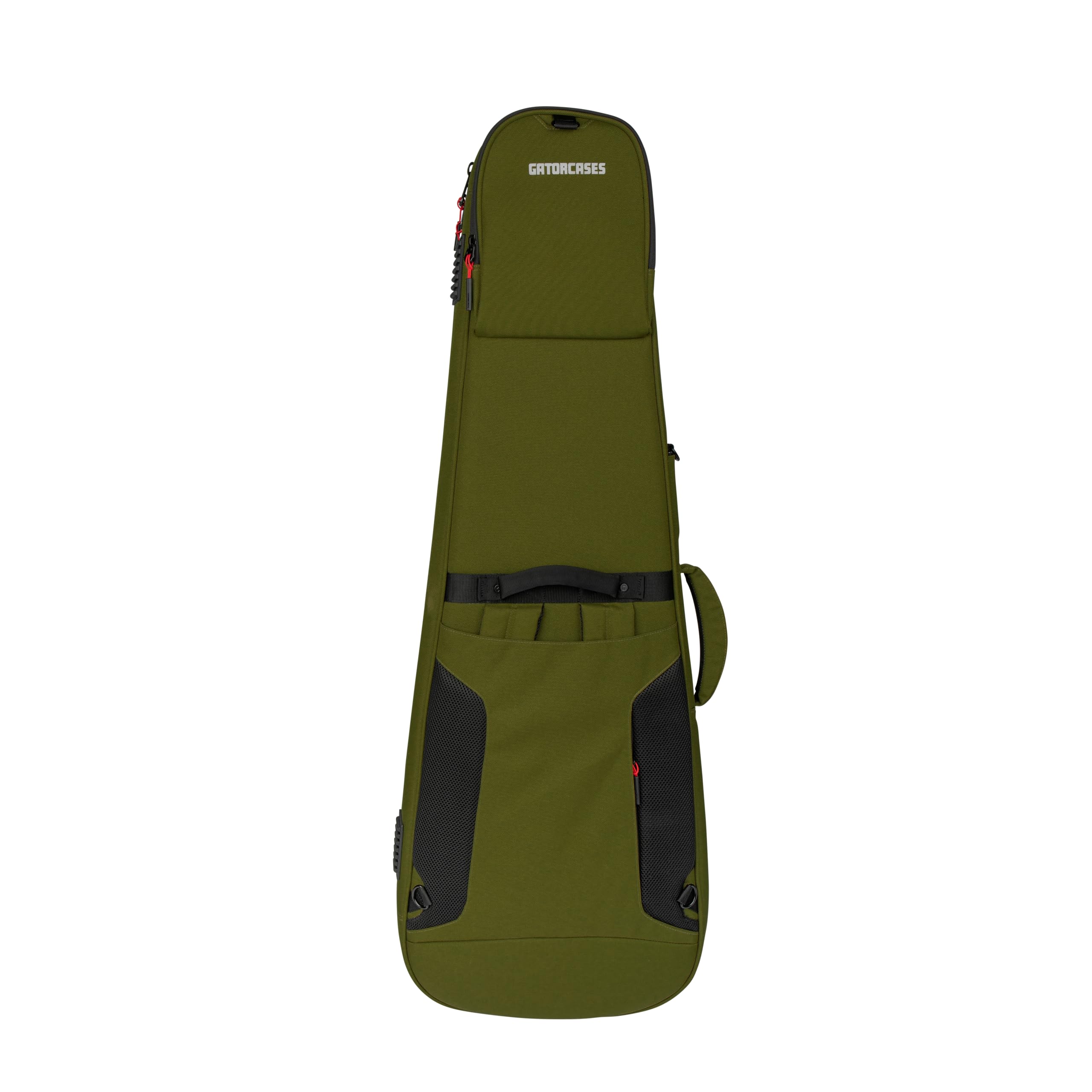Gator Icon Series Electric Guitar Gig Bag - Green | Durable Padded Case for Electric Guitars | Perfect for Travel, Gigging & Storage