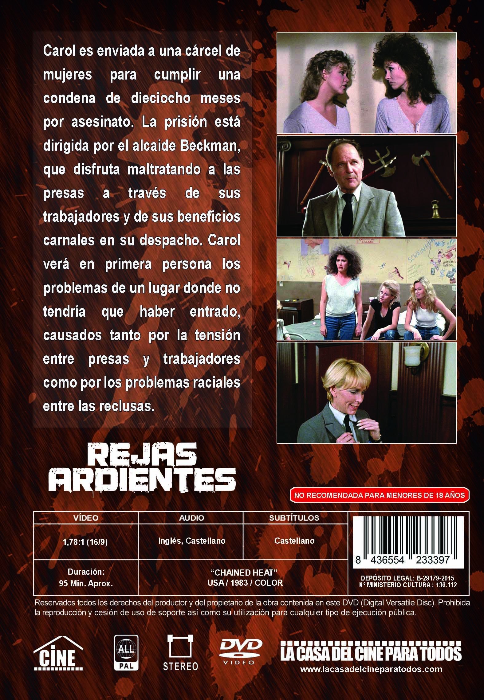 Chained Heat (1983) [DVD, PAL, Region 0 Import - Spain] | Cult Classic Women-in-Prison Film | Perfect for Movie Collectors & 80s Cinema Fans