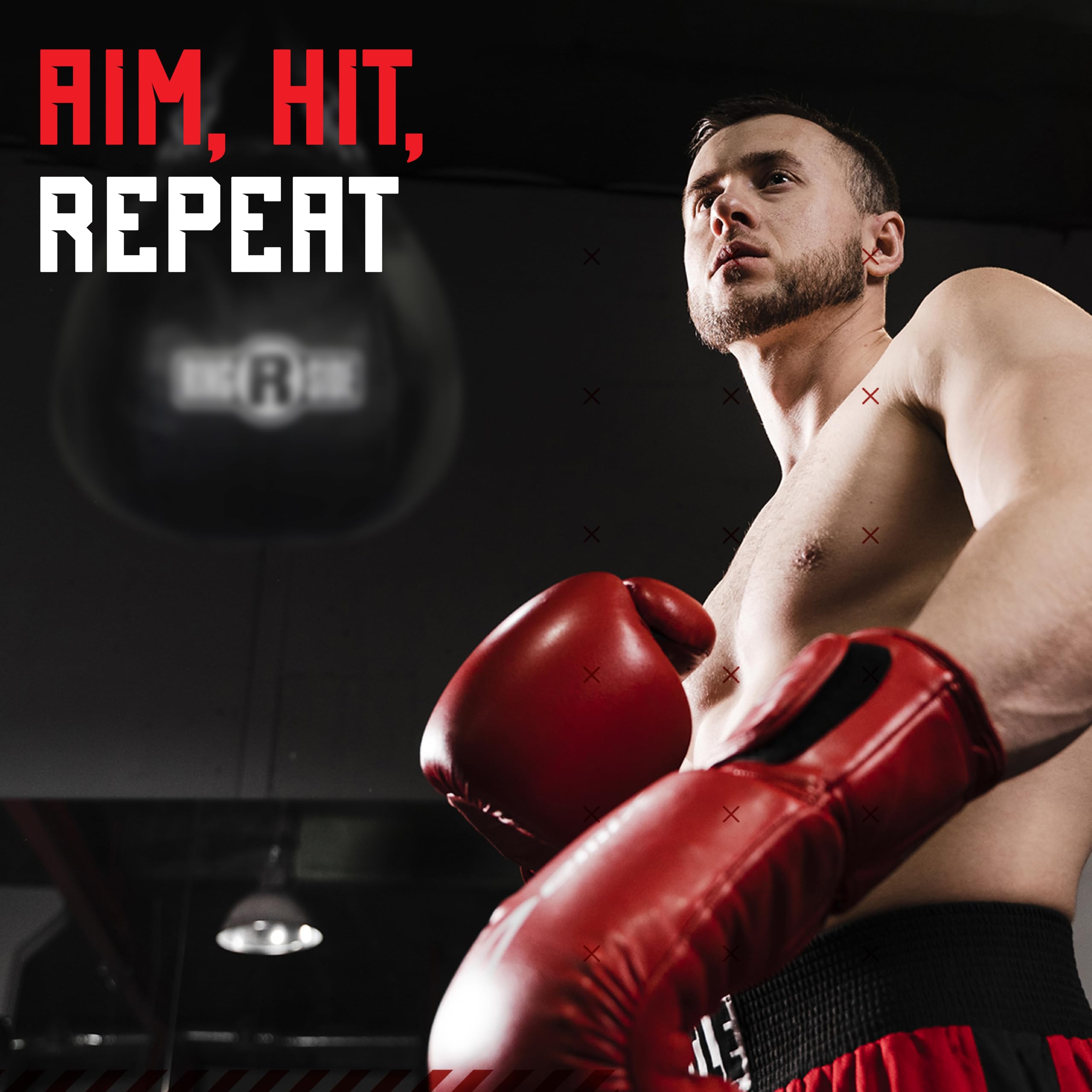 Ringside Head Shot Punching Bag - Boxing Training Equipment for Home & Gym - Improve Speed, Accuracy & Reflexes - Perfect for MMA, Kickboxing & Fitness Workouts