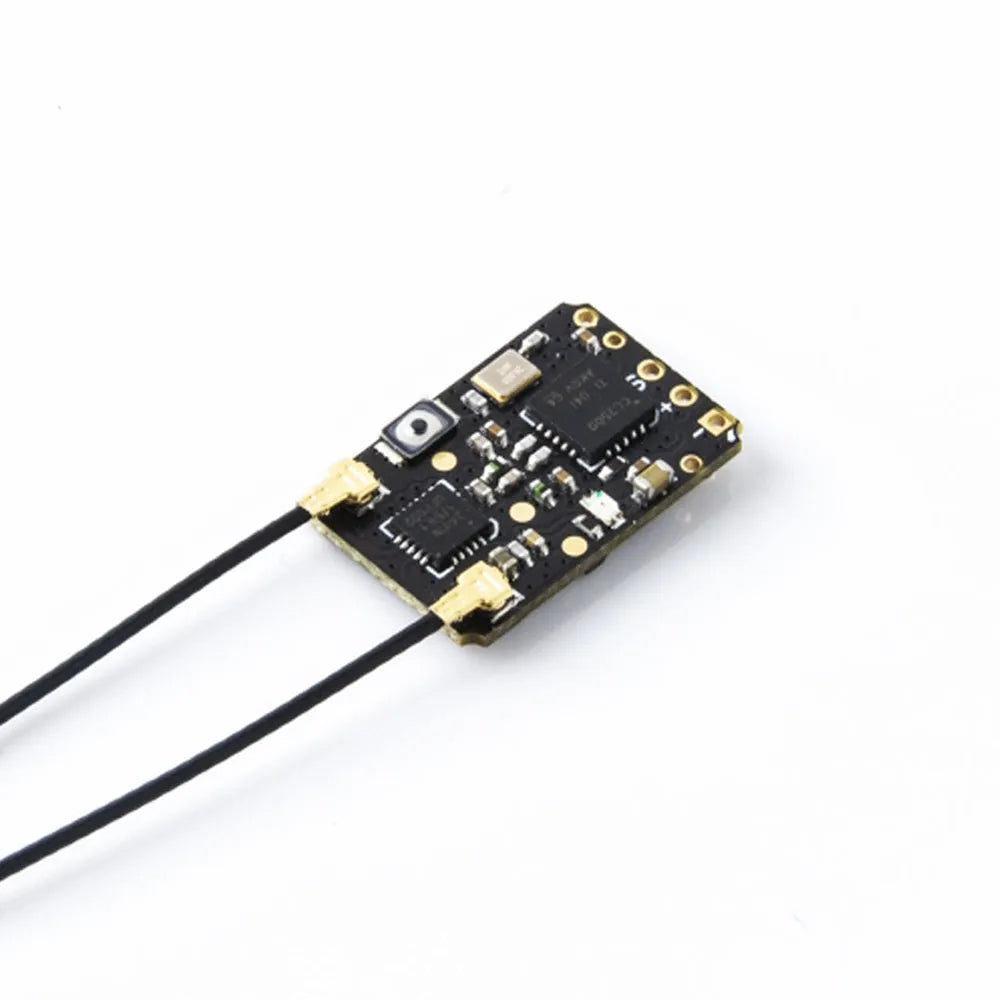 RadioMaster R81 2.4GHz 8CH Long Range SBUS Nano Receiver (Over 1KM) - Compatible with Frsky D8, RSSI Support for RC Drones, FPV Racing, and DIY Quadcopters - Perfect for Long-Distance Flight and Professional RC Enthusiasts