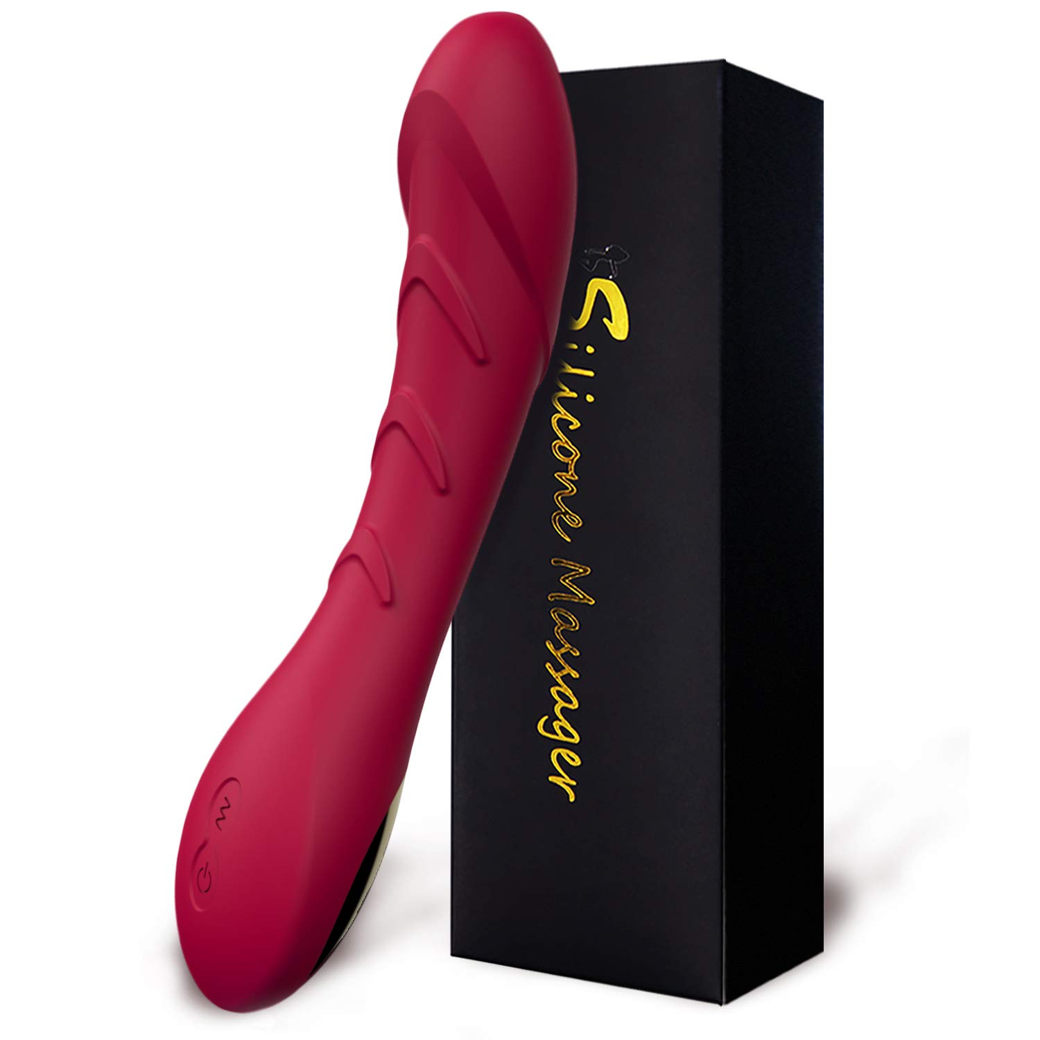 Powerful Silent Clitoral Vibrator for Women - YICOCO Rechargeable G-Spot & Anal Stimulator with 12 Vibration Modes, Ultra Soft Silicone - Perfect for Couples Play & Solo Pleasure