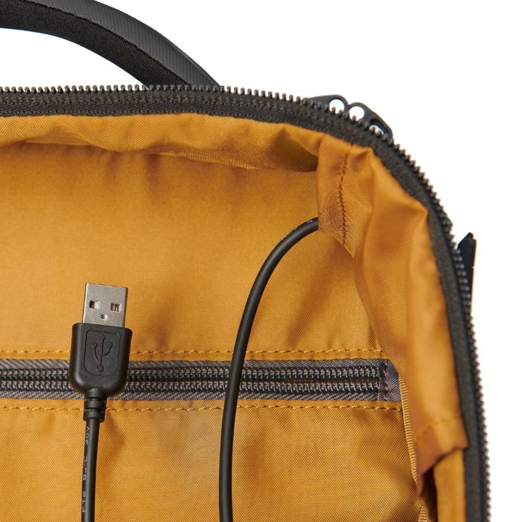 Hedgren Drive RFID Anti-Theft Laptop Backpack for 14.1 Inch Notebook - Light Grey | Perfect for Work, Travel & Daily Commute