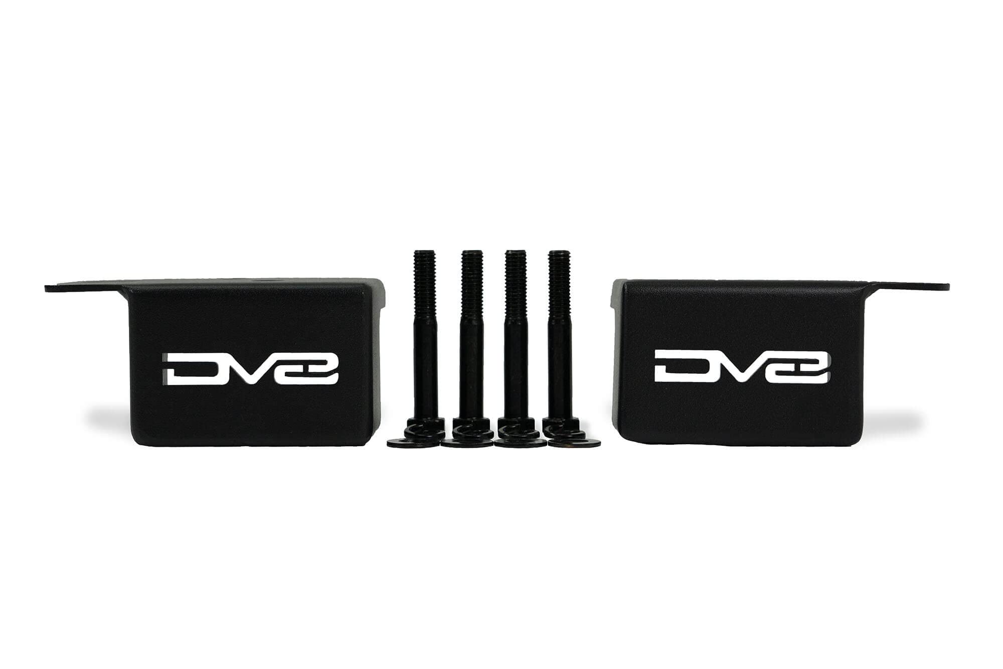 **DV8 Offroad Crash Bar Caps with Accessory Mount for 2021-2022 Ford Bronco | Fits 35