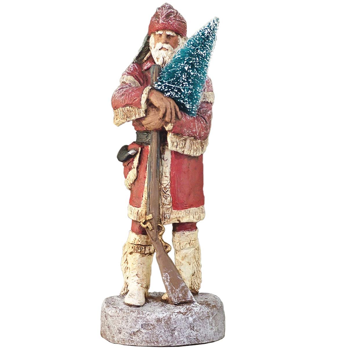 Michael Garman's Christmas Mountain Man - Handpainted Collectible Figurine | Holiday Home Decor & Gift for Collectors