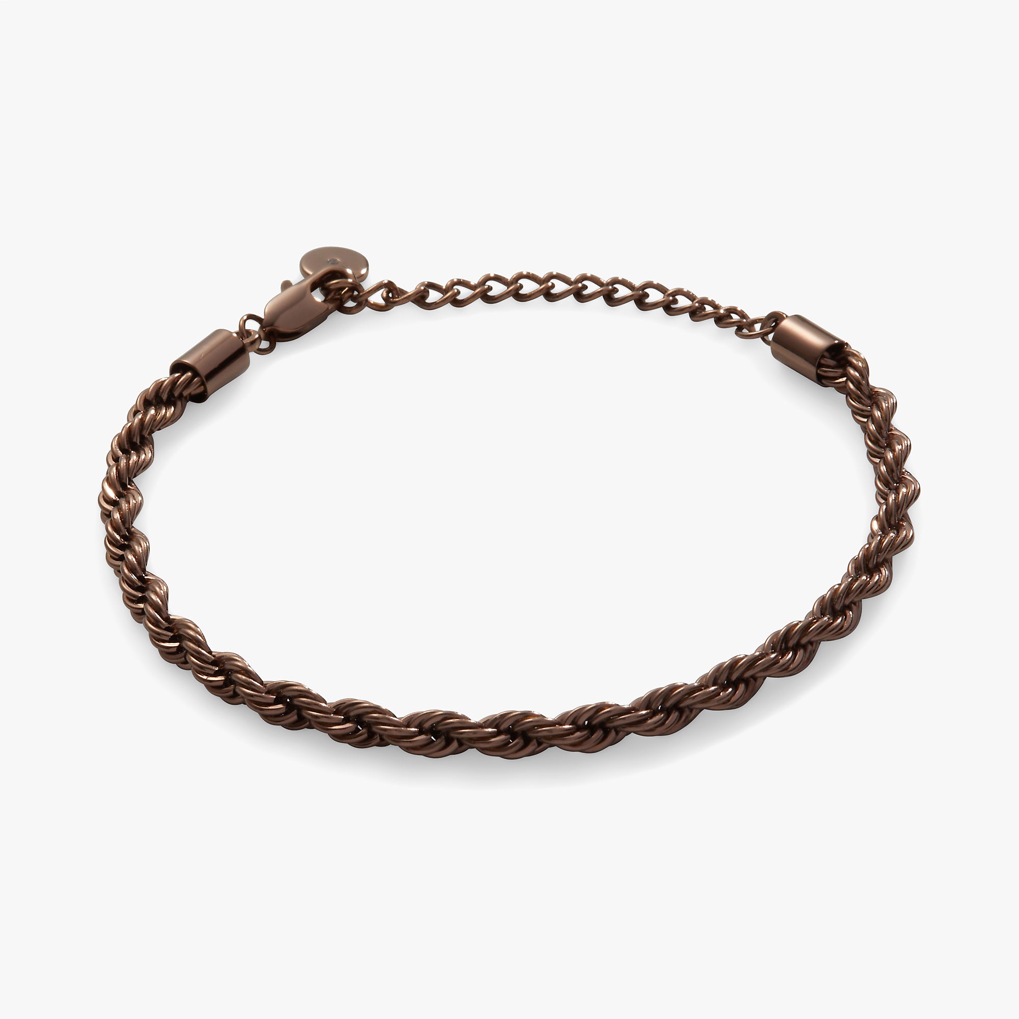 French Rope Chain Bracelet for Women - 14K Gold Plated Stainless Steel Jewelry - Elegant Gift for Birthday, Anniversary & Valentine's Day - Perfect for Everyday Wear & Special Occasions