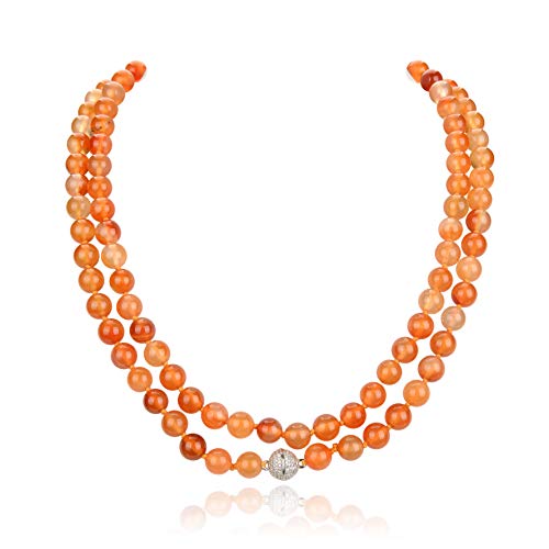 orange carnelian no tassel