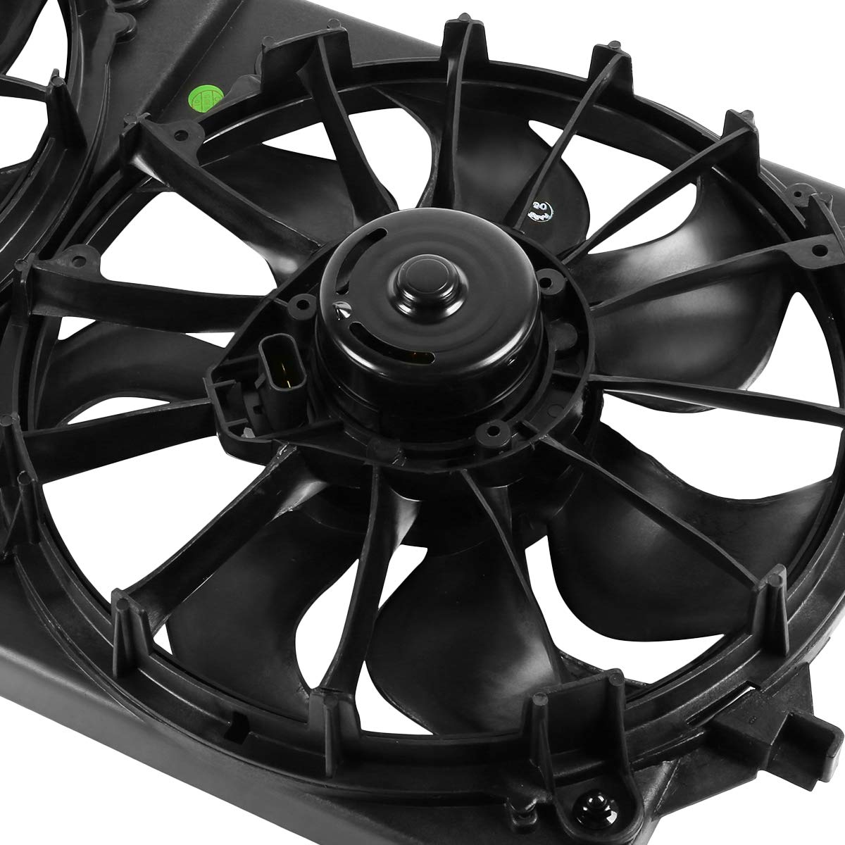 Auto Dynasty GM3115105 OE Style Radiator Cooling Fan Assembly Compatible with 1997-2003 Chevy Malibu, Pontiac Grand Am, Oldsmobile Alero & Cutlass - 2.2L 2.4L 3.1L 3.4L Engines - Perfect for Engine Cooling & Overheating Prevention