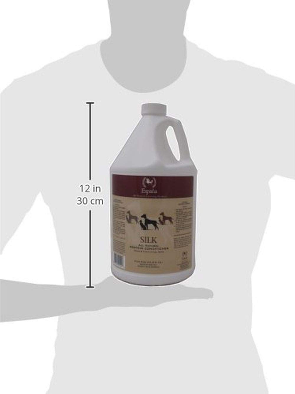 Espana Silk ESP1025DC Silk Protein Conditioner for Dogs & Cats - 135.28 oz | Deep Moisturizing Pet Hair Treatment | Perfect for Dry, Damaged Fur & Post-Bath Care