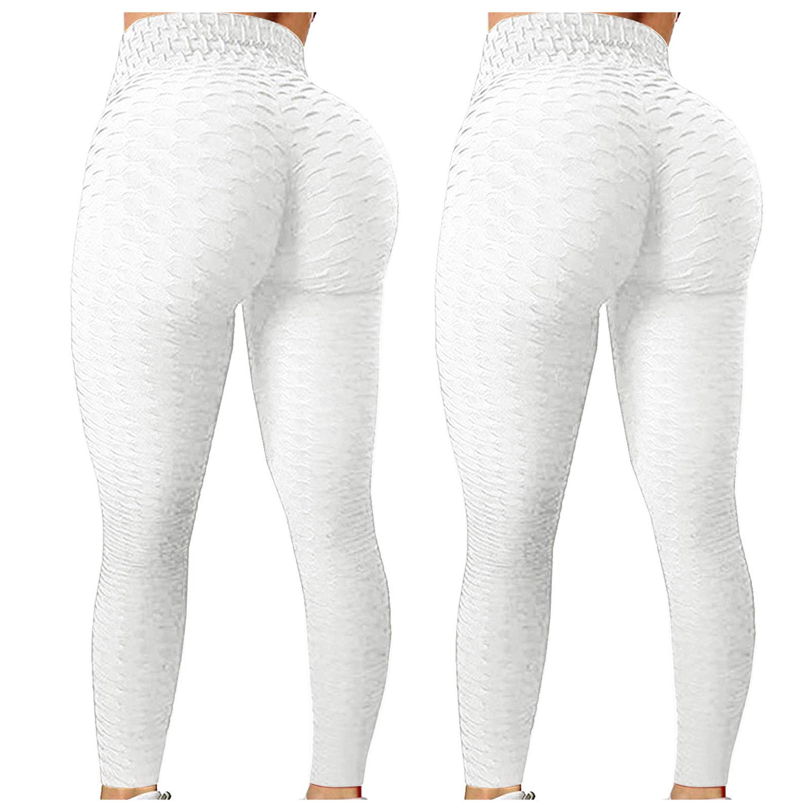 Smooto Women's High Waist Yoga Pants - TikTok Leggings with Tummy Control & Booty Scrunch for Workout, Running & Gym - Butt Lifting Leggings with Pockets (XS, A1) - Perfect for Yoga, Fitness & Casual Wear