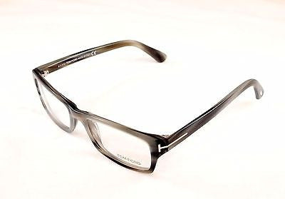 Tom Ford TF5239 Eyeglasses Frame - Gray Plastic, Made in Italy, Size 54-18-145 | Stylish Designer Glasses for Men & Women - Perfect for Work, Reading & Fashion Accessories