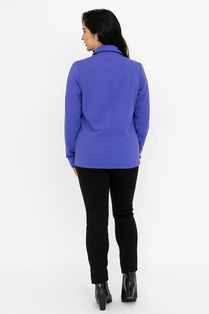 Lolo Jacket Women's Lightweight Modal Coat in Soft Lavender - Perfect for Spring & Fall Layering, Outdoor Activities, and Casual Wear