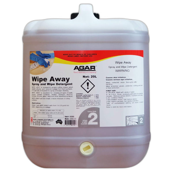 Agar Wipe Away Spray and Wipe - Quick Cleaning Solution for Kitchen, Bathroom & Home Surfaces | Easy Disinfectant Spray for Stains, Grease & Bacteria